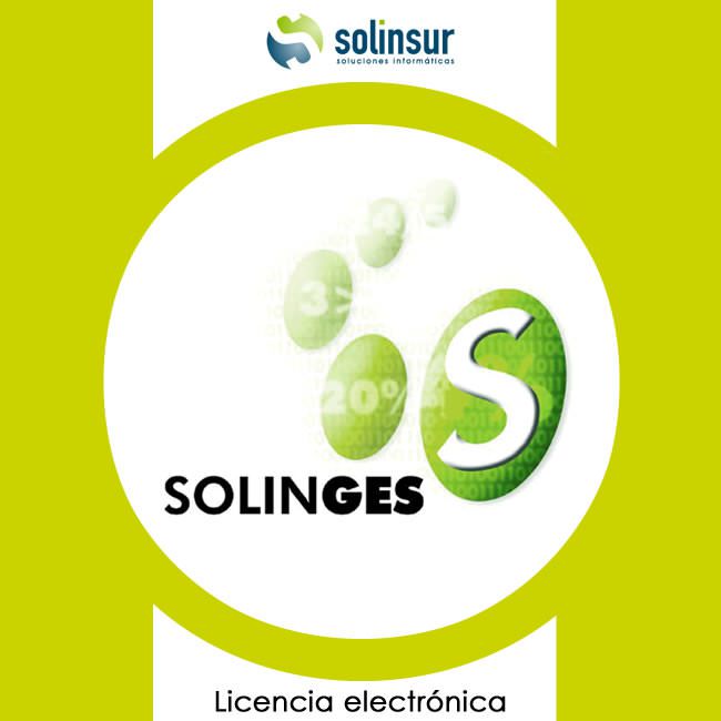 Software Solinges Licencia Electro Gestion Factur